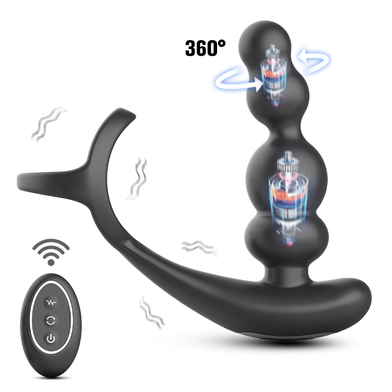 MyToys - MyRevoPlug 旋轉拉珠後庭按摩器