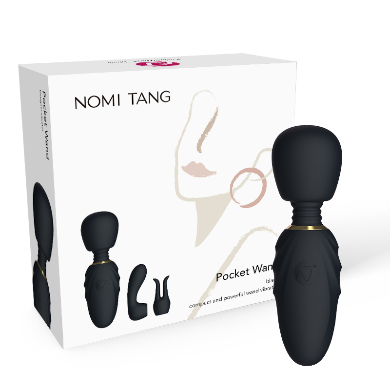 Nomi Tang - Pocket Wand 迷你按摩震動器 (黑色/紫色/粉色)