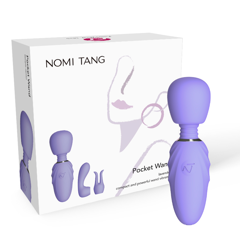 Nomi Tang - Pocket Wand 迷你按摩震動器 (黑色/紫色/粉色)