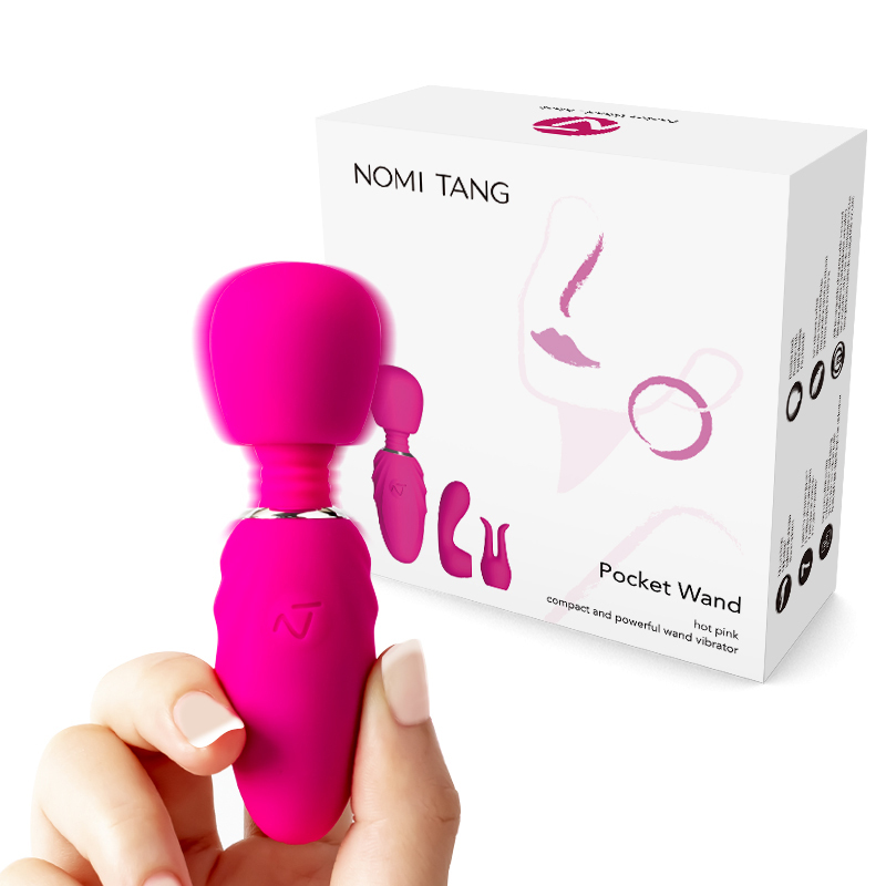 Nomi Tang - Pocket Wand 迷你按摩震動器 (黑色/紫色/粉色)