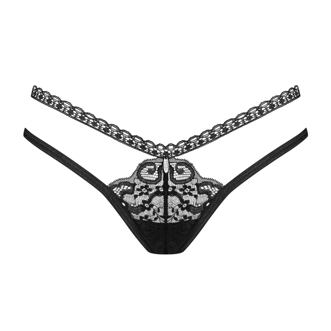Obsessive - Blomentis thong 蕾絲蝴蝶結性感內褲- XS/S/M/L/XL/XXL