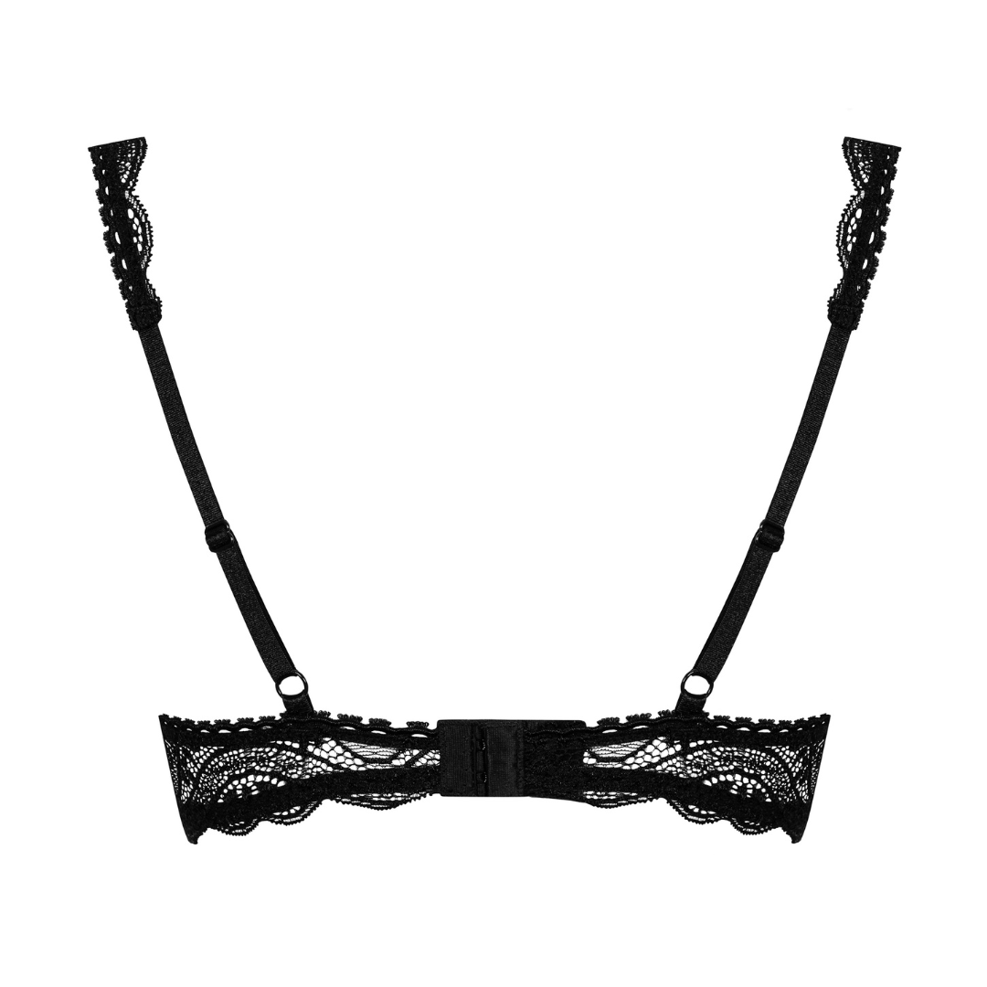 Obsessive - Miamor half-bra 蕾絲鋼圈push up半胸罩 - S/M/L/XL