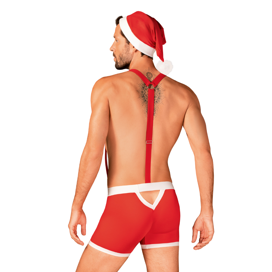 Obsessive - Mr Claus 男士聖誕靚人情趣套裝- S/M