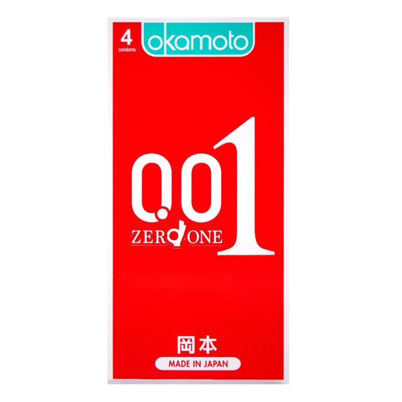 岡本 0.01 4 片裝 PU 安全套