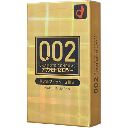 岡本 0.02 完全貼身 (日本版) 6 片裝 PU 安全套