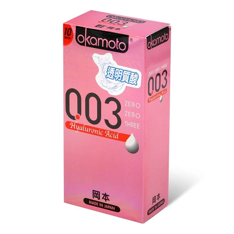 岡本 0.03 透明質酸 10 片裝 乳膠安全套