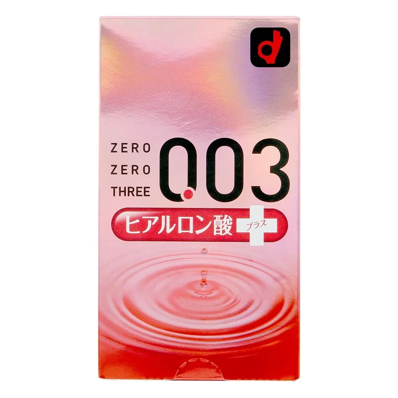 岡本。零零三 0.03 透明質酸 (日本版) 10 片裝 乳膠安全套