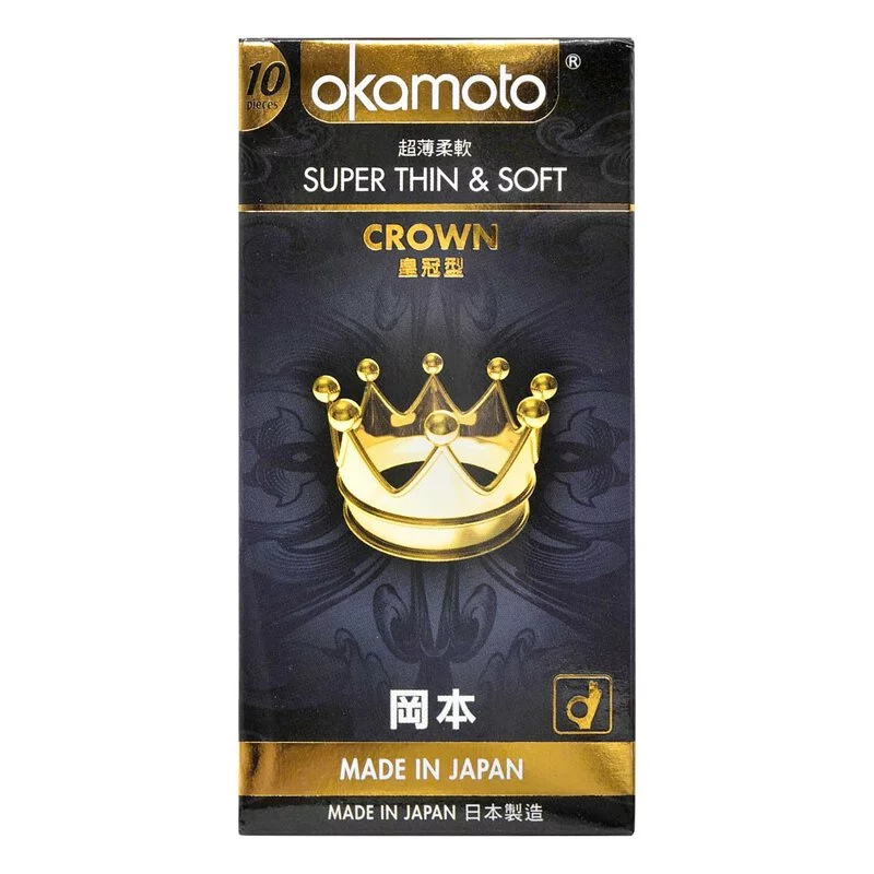 岡本 皇冠 10 片裝 乳膠安全套