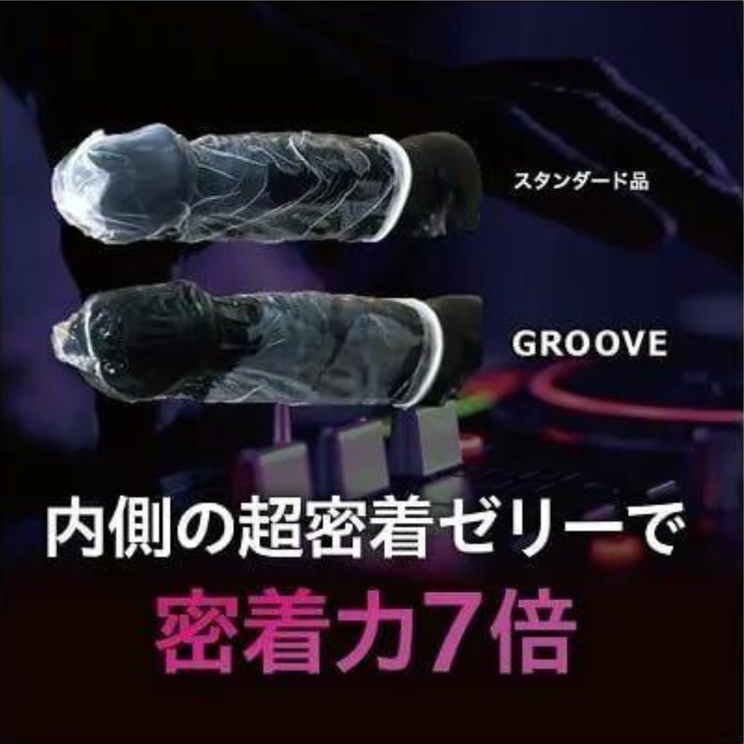 岡本 GROOVE 加潤貼身 大碼 6 片裝 乳膠安全套