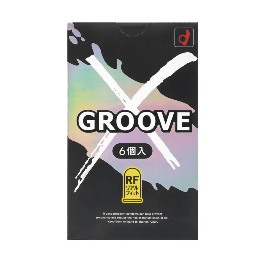 Okamoto 岡本 GROOVE X 真‧貼身 (日本版) 6 片 乳膠安全套
