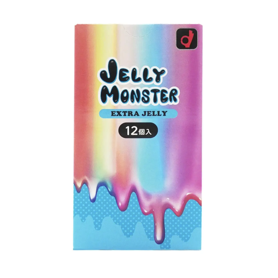 岡本 Jelly Monster 加潤 (日本版) 12 片 乳膠安全套