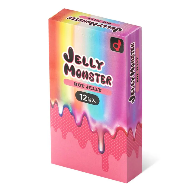 岡本 Jelly Monster 熱感 (日本版) 12 片 乳膠安全套