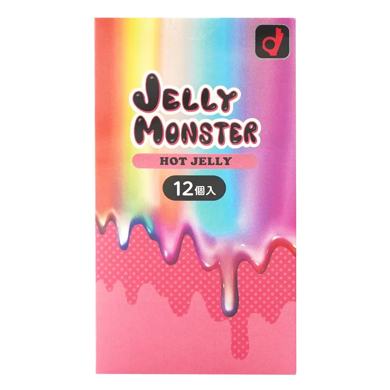 岡本 Jelly Monster 熱感 (日本版) 12 片 乳膠安全套
