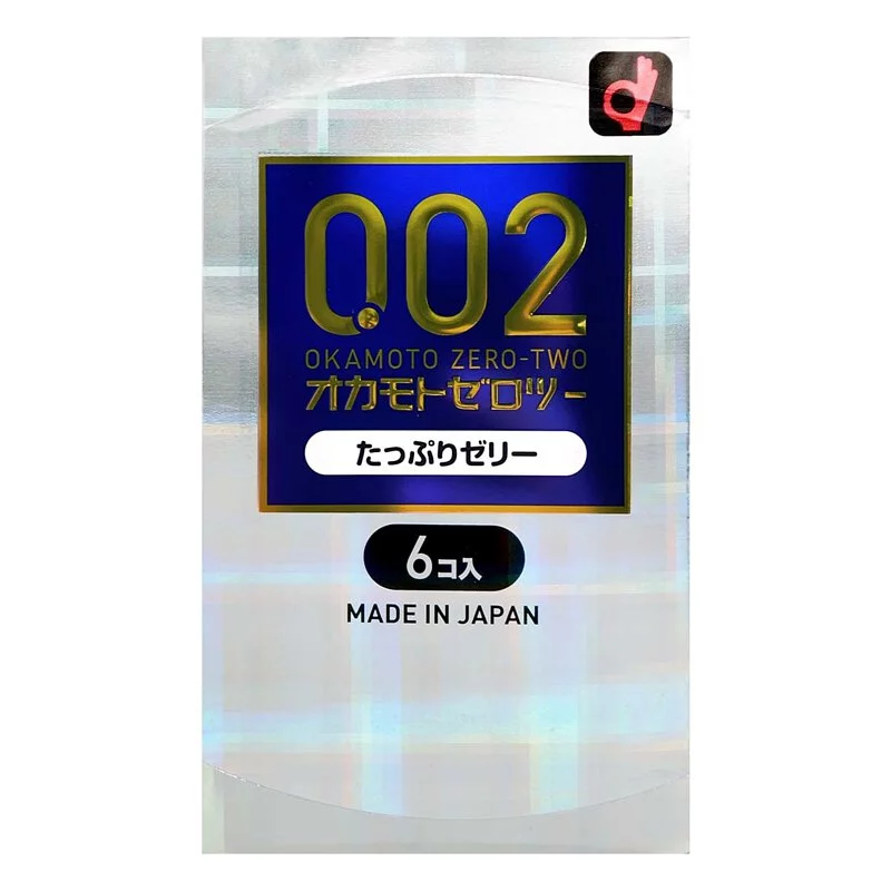 岡本Okamoto 薄度均一 0.02 潤滑劑加量 (日本版) 6 片裝 PU安全套