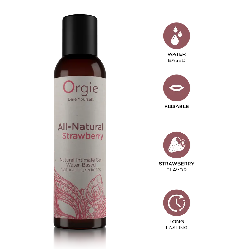 Orgie All-Natural 無甘油士多啤梨潤滑液 150ml