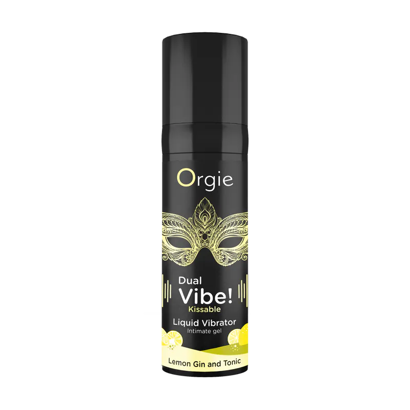 Orgie - Dual Vibe! 口交專用 冰火震震高潮液 (Lemon Gin and Tonic 口味)