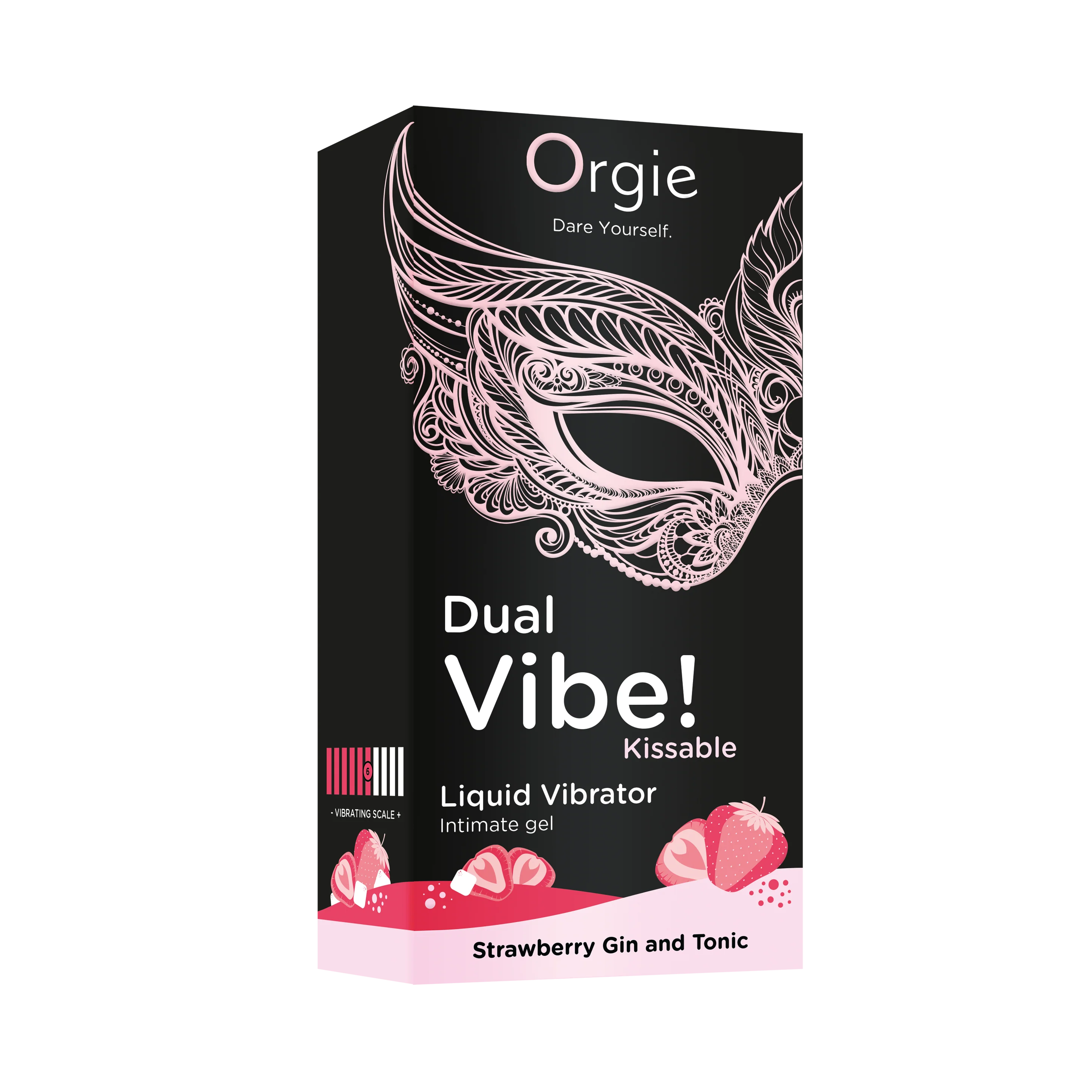 Orgie - Dual Vibe! 草莓琴湯尼味酥麻震感口交高潮凝膠 -15 ml