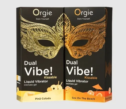 Orgie Dual Vibe! Pina Colada 酥麻震感 口愛高潮精華液 15ml