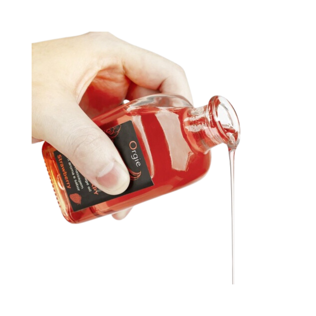 Orgie - Lips Massage Strawberry Set 唇部按摩草莓套裝 - 100ml
