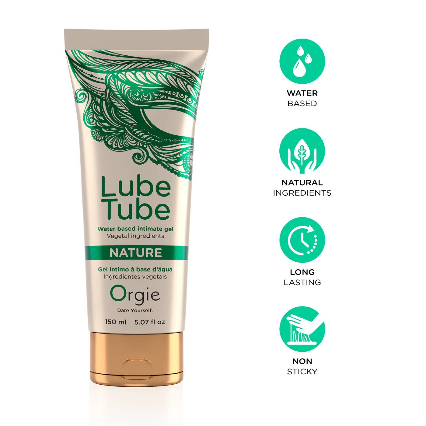 Orgie - Lube Tube Nature 自然水性潤滑劑 - 150ml