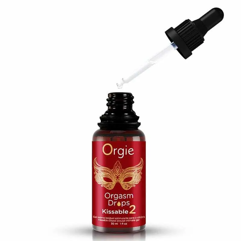 Orgie Orgasm Drops Kissable 2 口愛溫感陰蒂高潮液 加強版 30ml