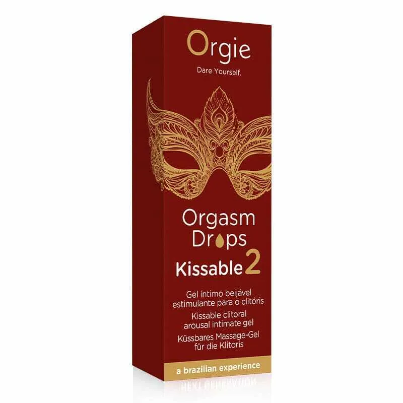Orgie Orgasm Drops Kissable 2 口愛溫感陰蒂高潮液 加強版 30ml