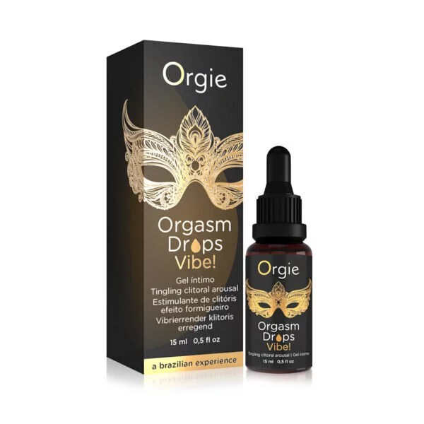Orgie Orgasm Drops Vibe 可食用冰火跳動式高潮液 15ml