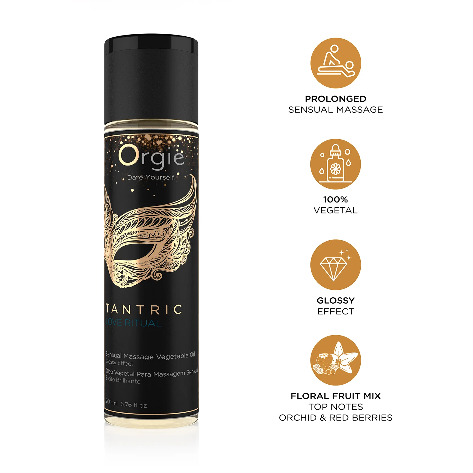 Orgie Tantric Love Ritual 淡香味按摩油 200ml
