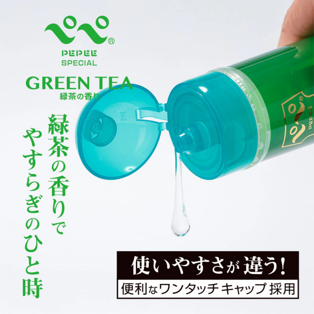 Pepee Special 綠茶香味水性潤滑液 - 220ml