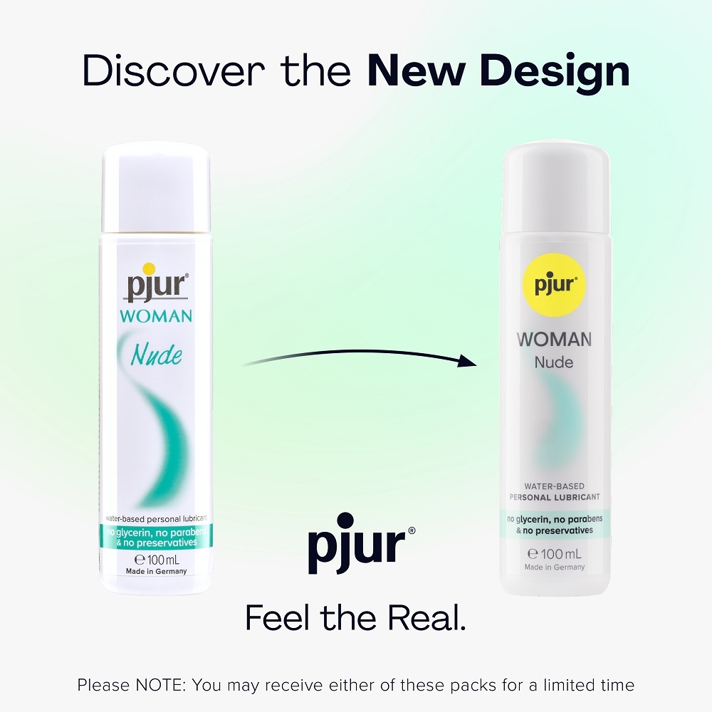 Pjur - Woman Nude 無添加舒敏水性潤滑液 - 100ml