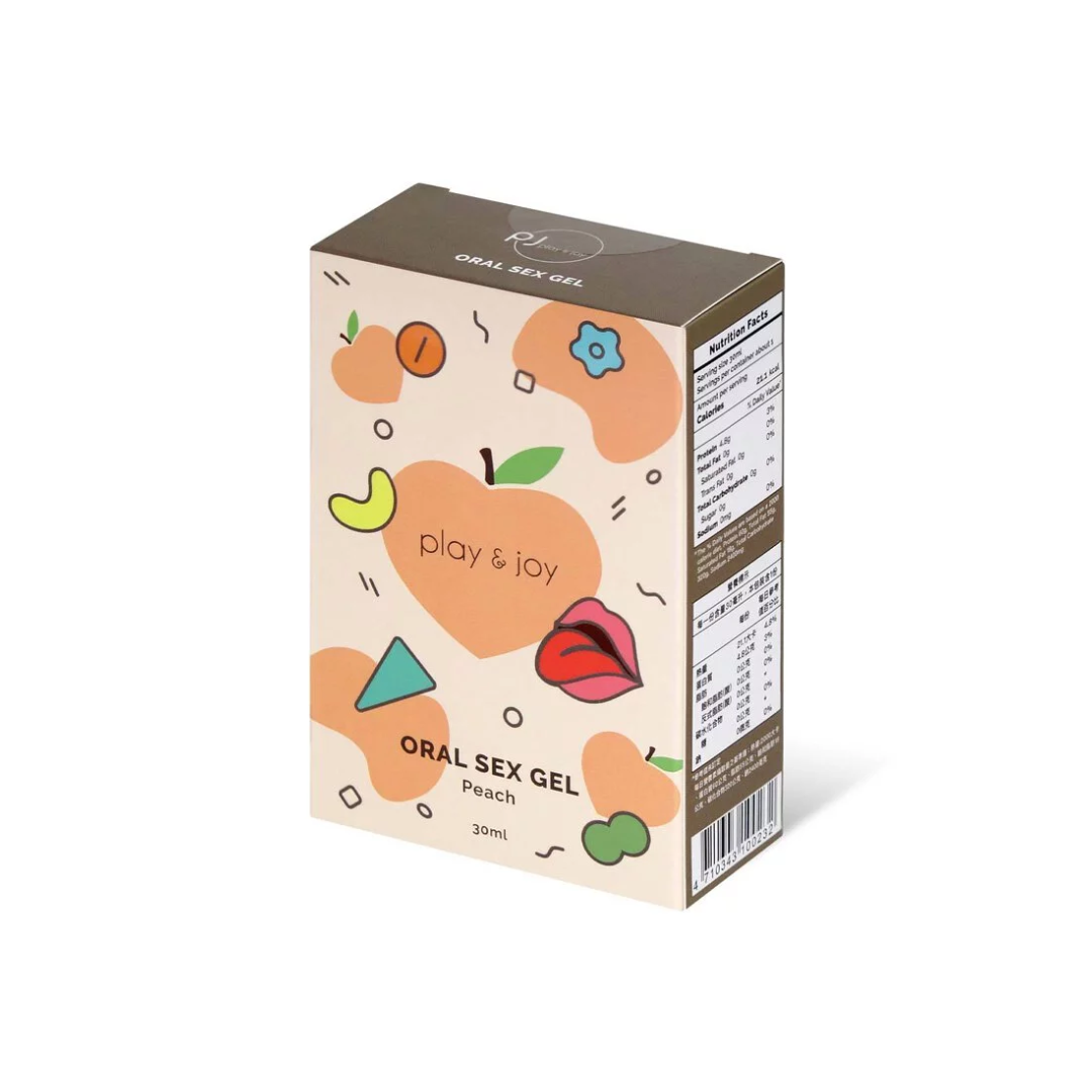 PLAY & JOY 情趣口交液 30ml (水蜜桃風味)
