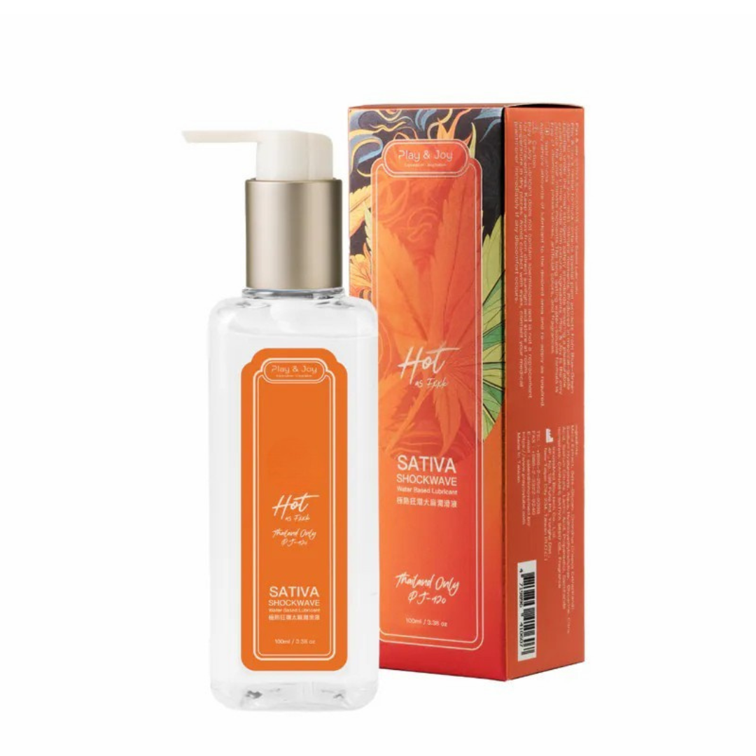 Play & Joy SATIVA 極熱狂潮草本潤滑液 - 100 ml