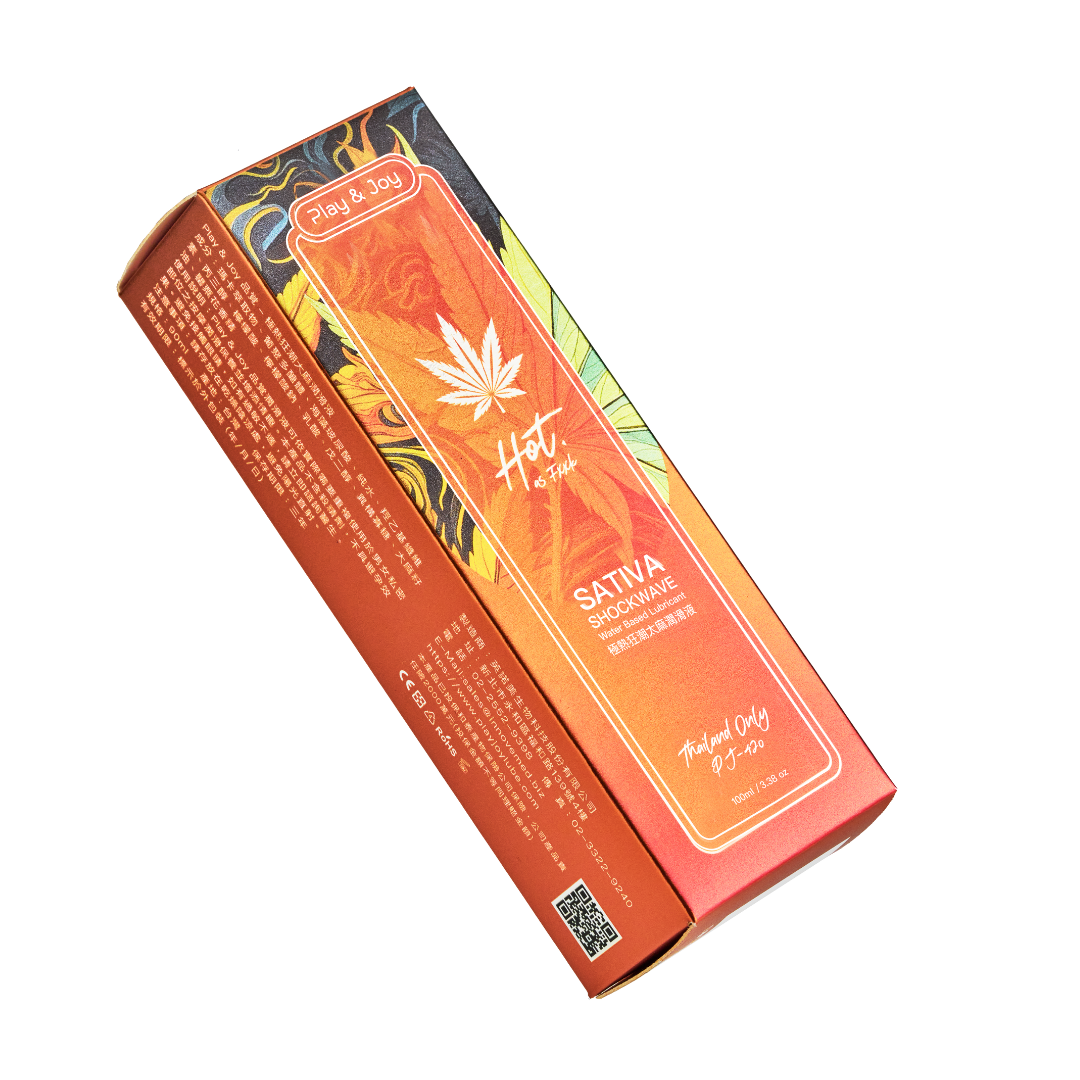 Play & Joy SATIVA 極熱狂潮草本潤滑液 - 100 ml