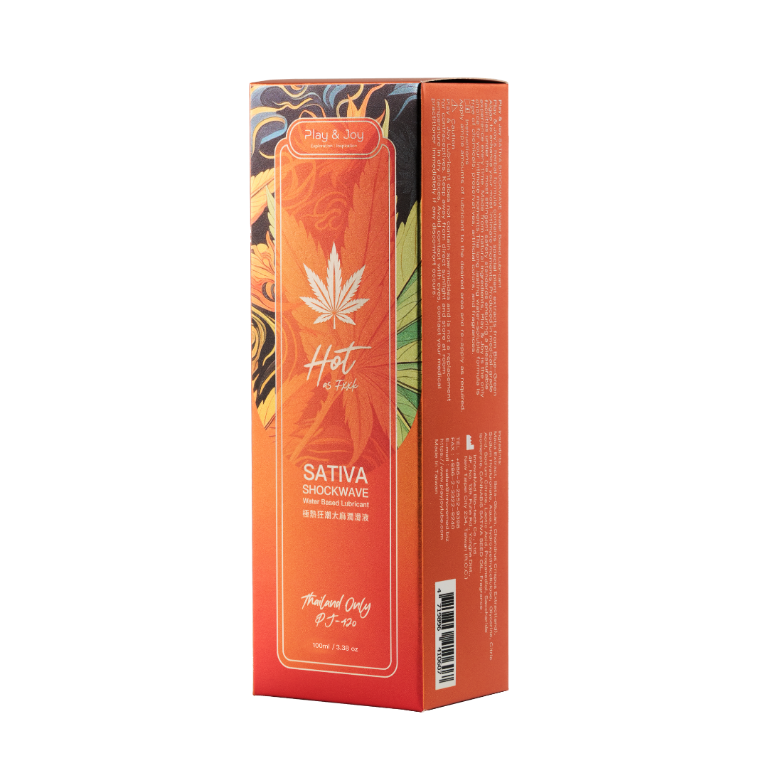 Play & Joy SATIVA 極熱狂潮草本潤滑液 - 100 ml