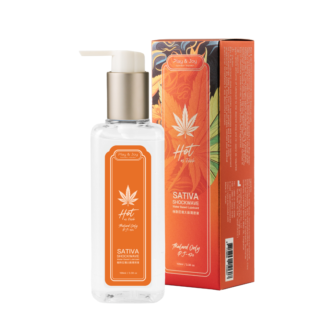 Play & Joy SATIVA 極熱狂潮草本潤滑液 - 100 ml