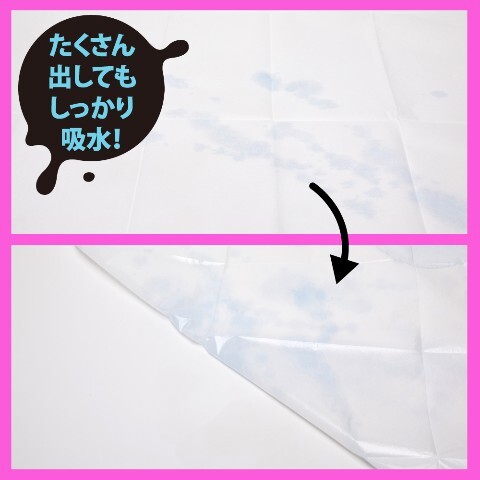 PxPxP 潮吹按摩一次性吸水防水床單 3片裝【SHIOFUKITENA】