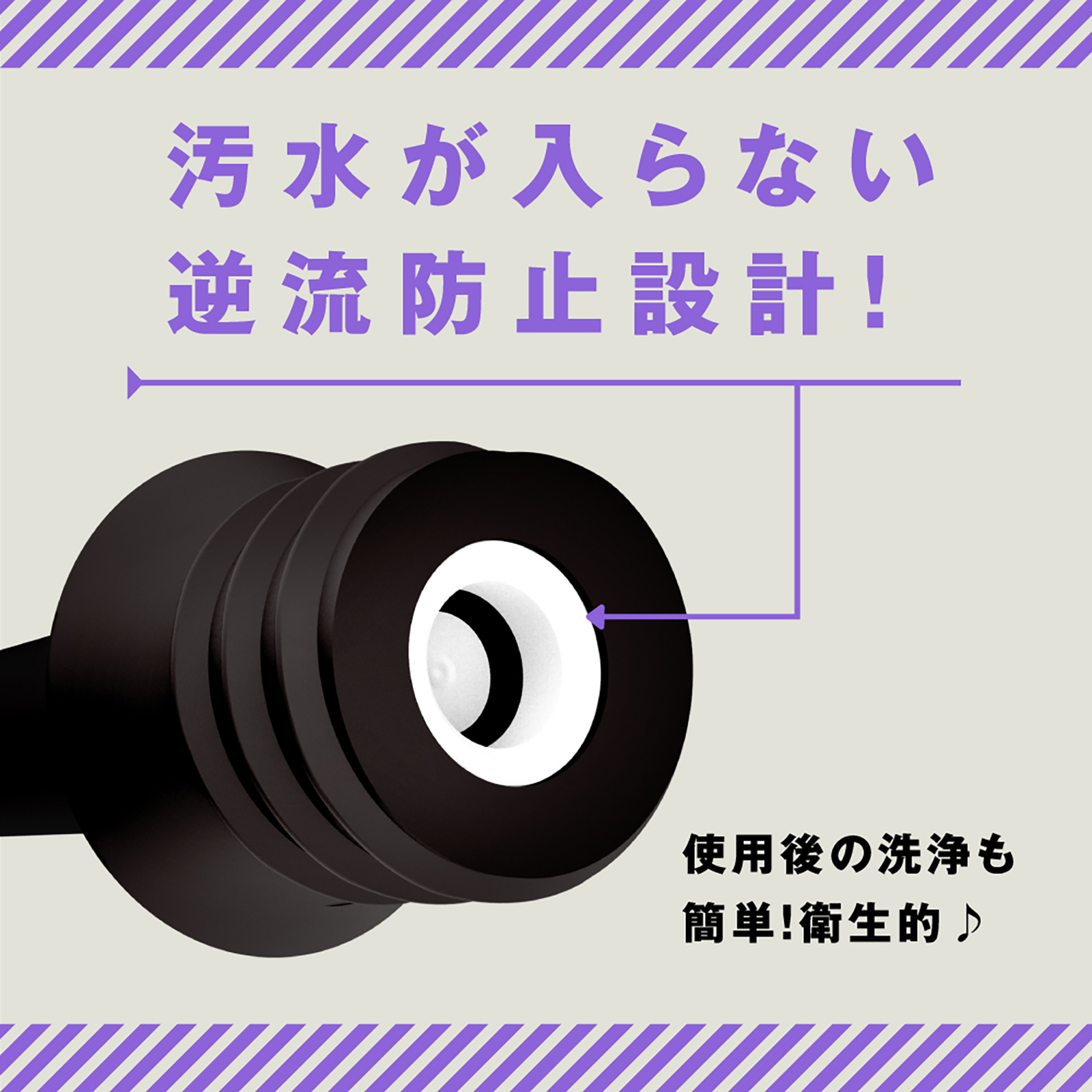 PxPxP 多孔式 雌墮 後庭清洗器 幫浦式