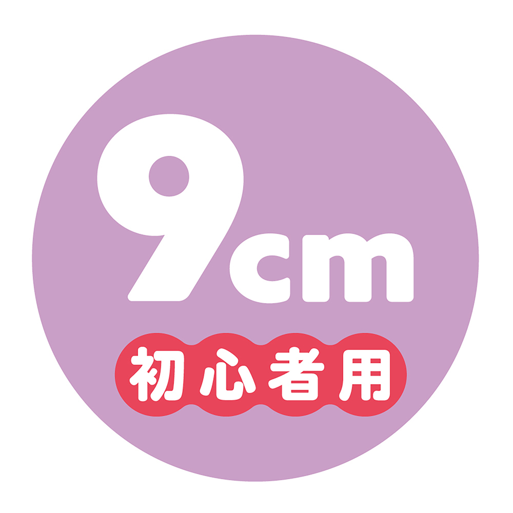 PxPxP 純日本國產 彈力仿真假陽具9cm 新手用
