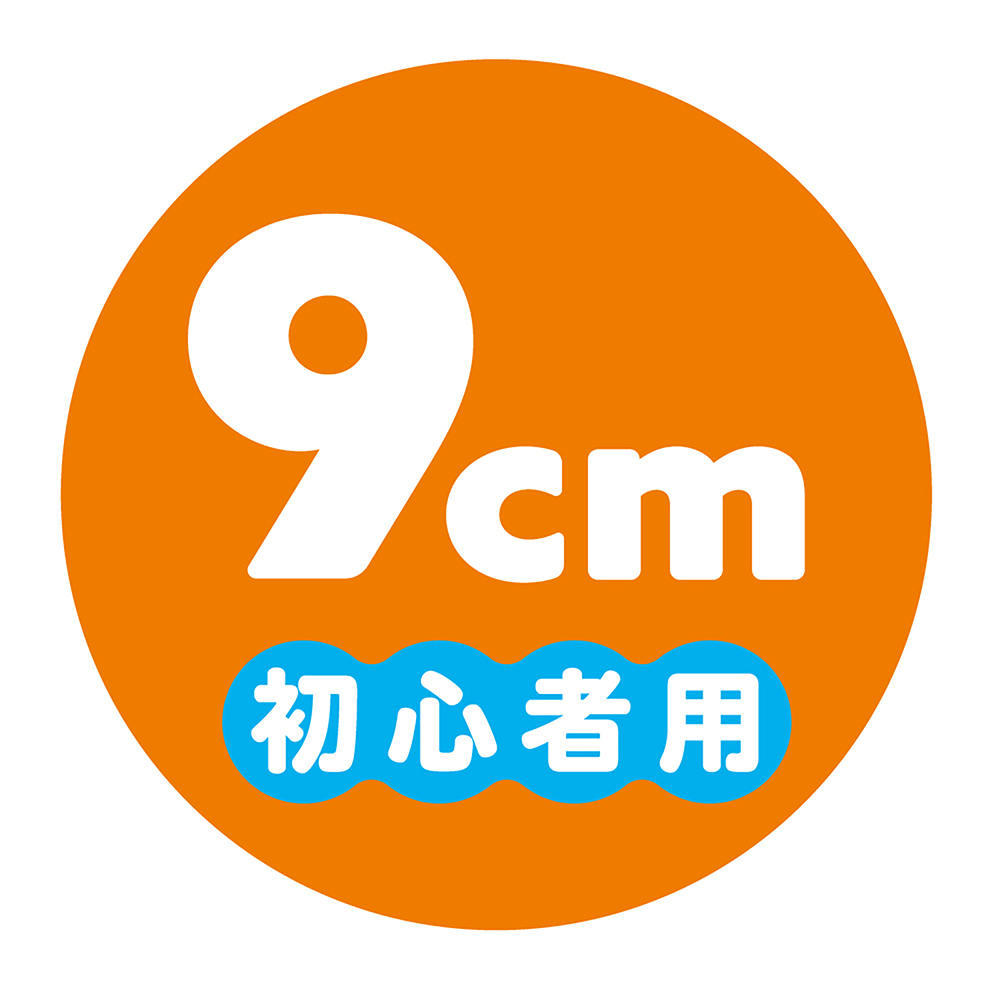 PxPxP 純日本國產 彈力仿真假陽具9cm 新手用 透明