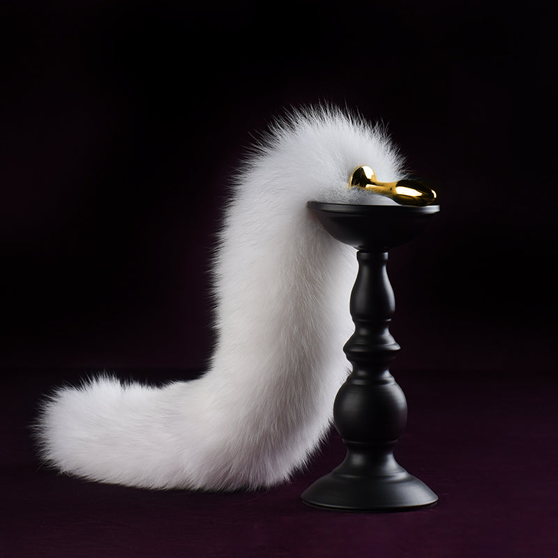 UPKO Fox Fur Tail Small Butt Plug（狐狸毛尾小號後庭塞）