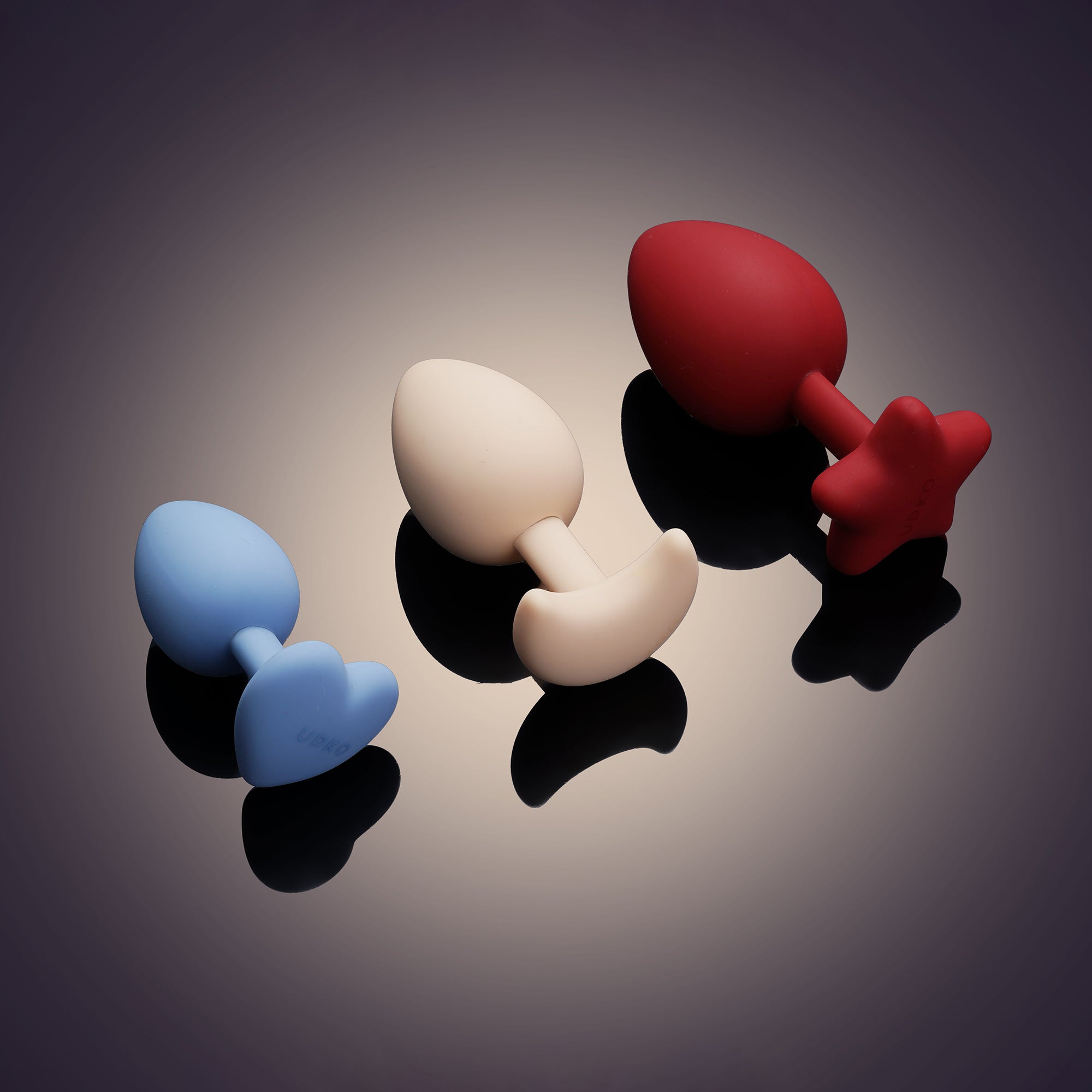 UPKO Playful Butt Plugs Set 多尺寸後庭塞三件組