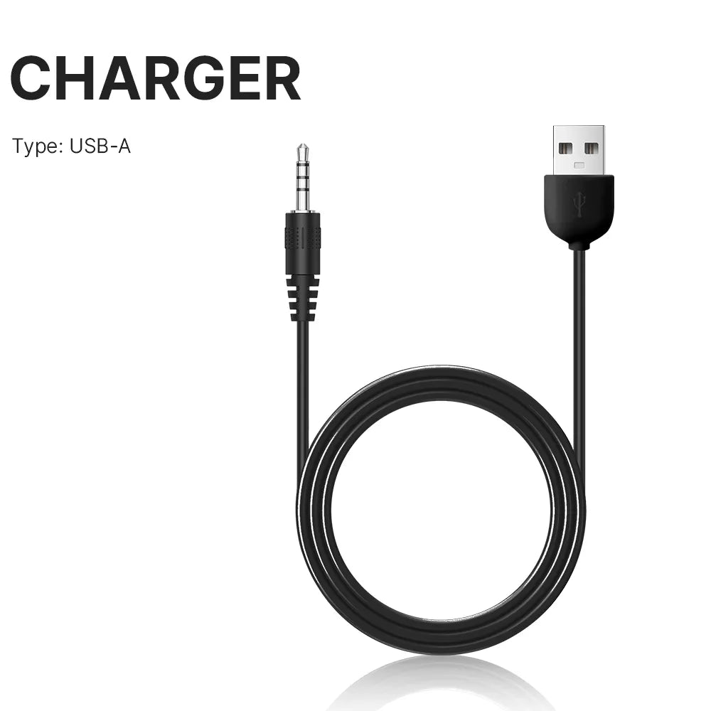 SVAKOM USB-A 轉 3.5mm充電線(黑色)