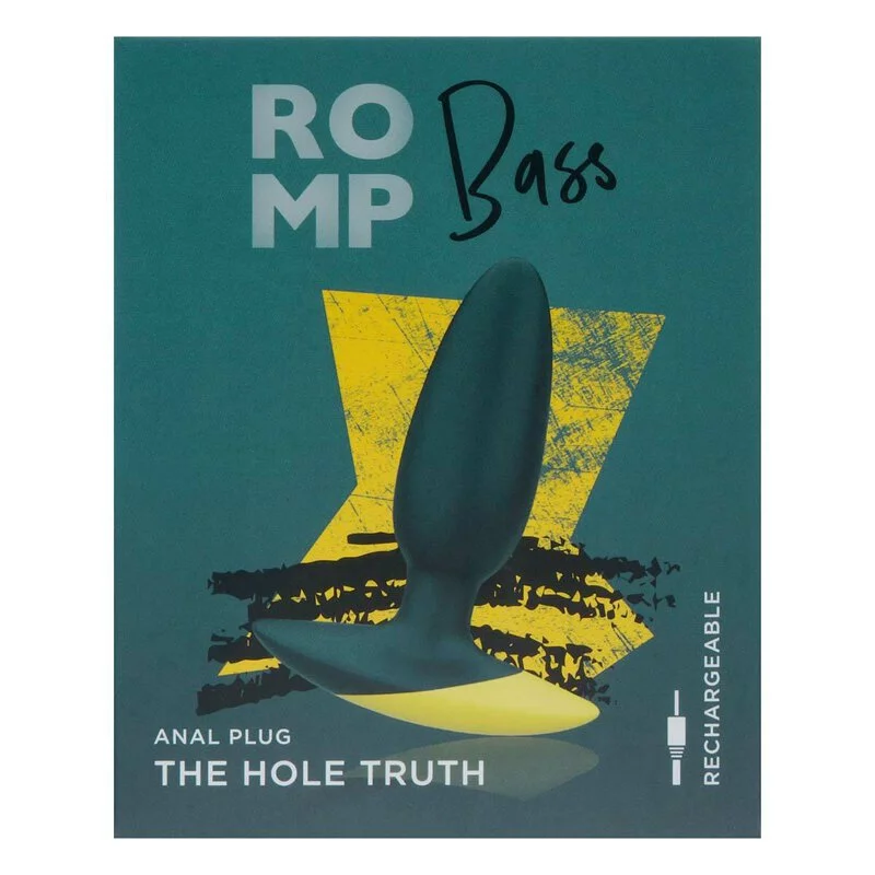 ROMP - Bass 後庭震動器 深綠色