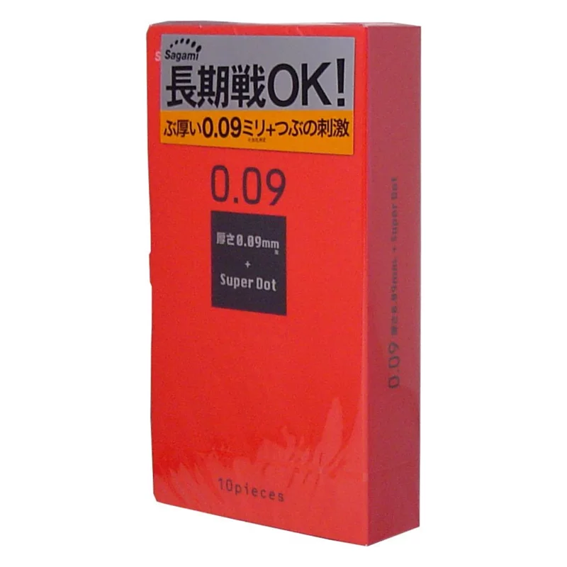 相模 0.09 凸點 10 片裝 乳膠安全套