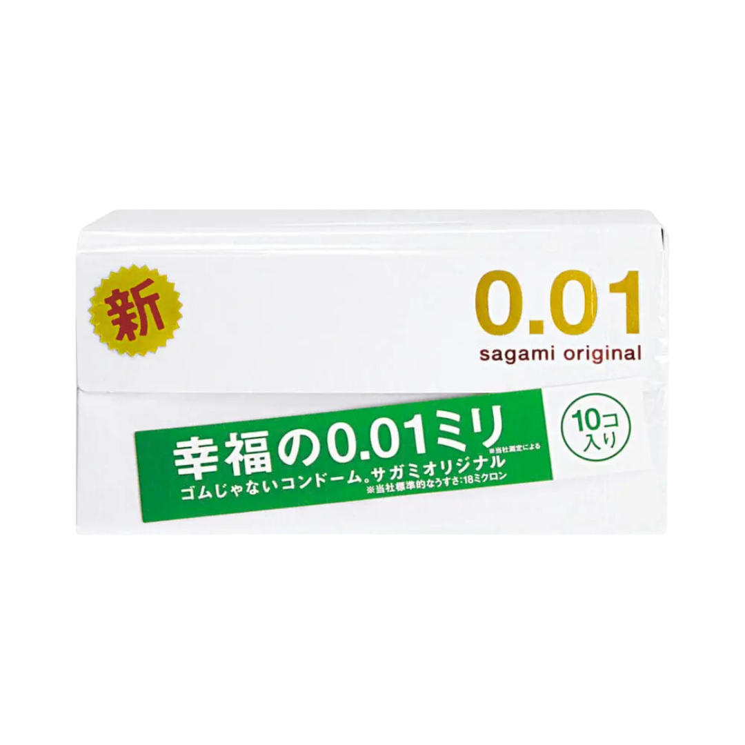 Sagami 相模原創 0.01 10 片裝 PU 安全套 (日版)