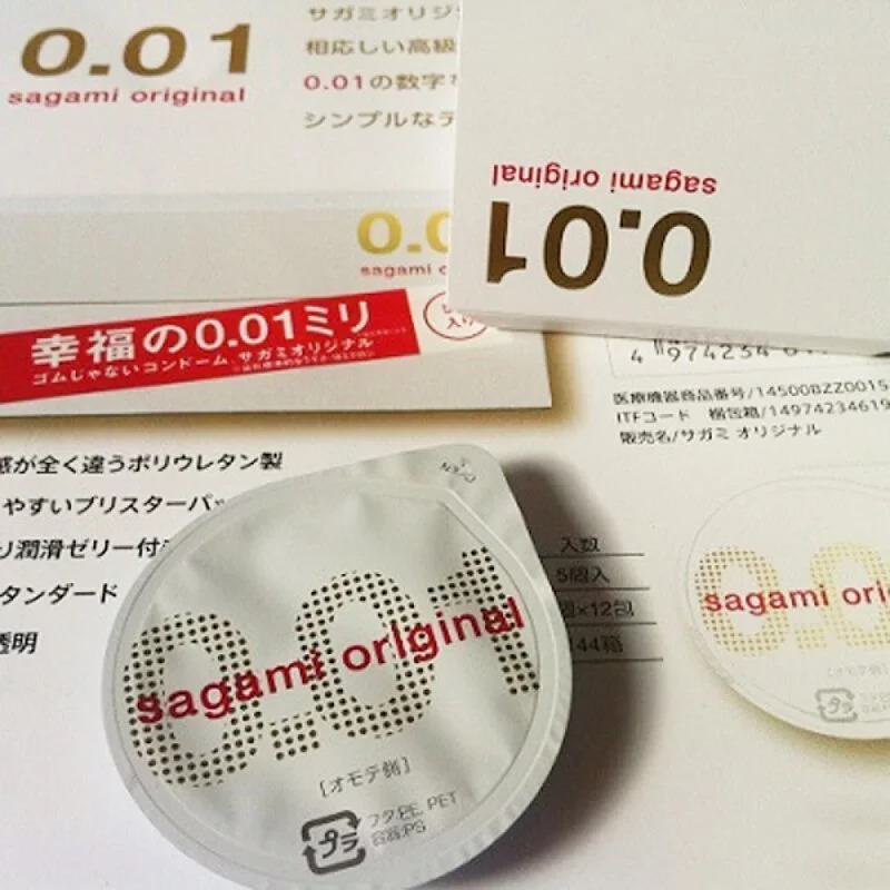 Sagami Original 相模原創 0.01 5 片裝 PU 安全套 (日版)