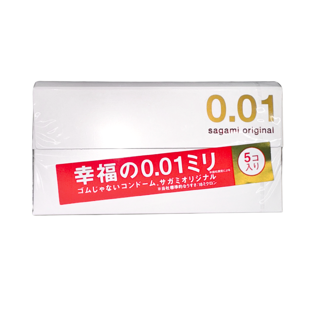Sagami Original 相模原創 0.01 5 片裝 PU 安全套 (日版)