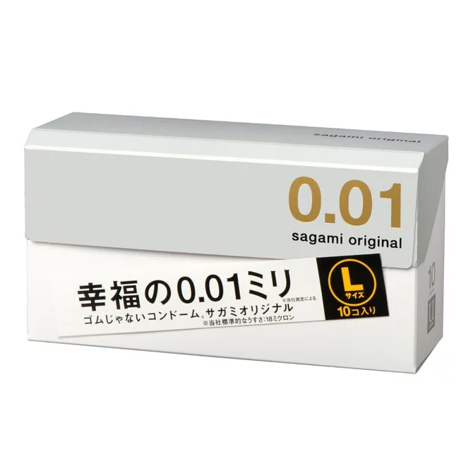 Sagami Original 相模原創 0.01 大碼 10 片裝 PU 安全套