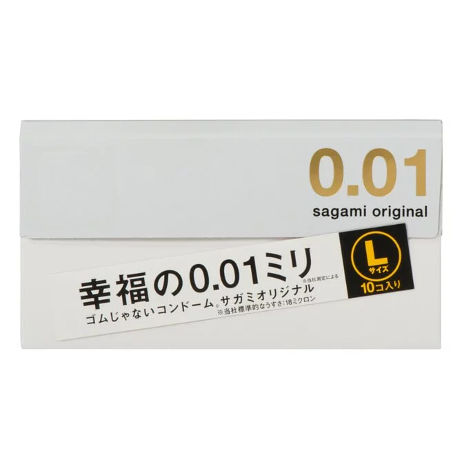 Sagami Original 相模原創 0.01 大碼 10 片裝 PU 安全套