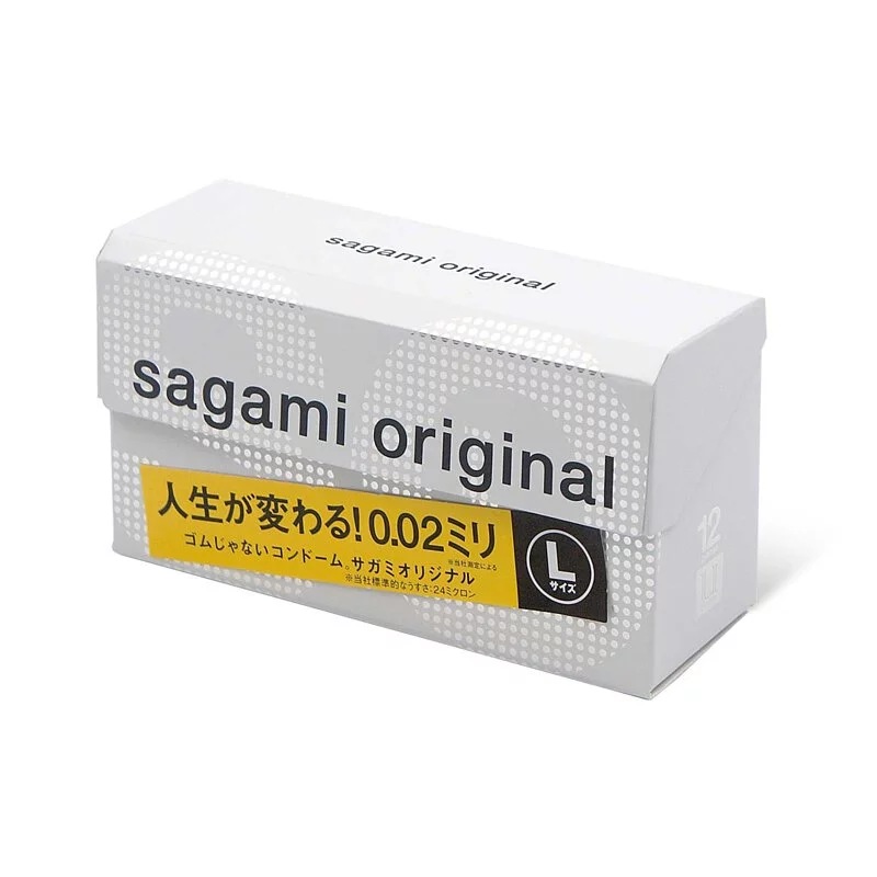 相模原創 0.02 大碼 (第二代) 58mm 12 片裝 PU 安全套